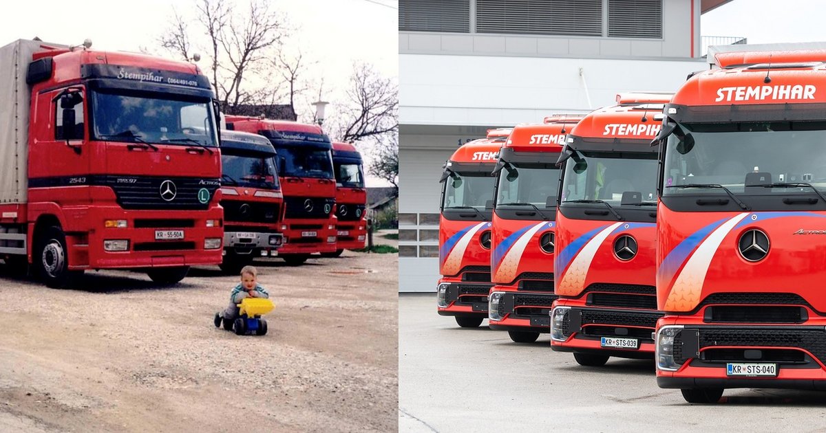 130 Years of Mercedes-Benz Trucks: Štempihar Transport Has Relied on the Inventor of the Truck for 37 Years