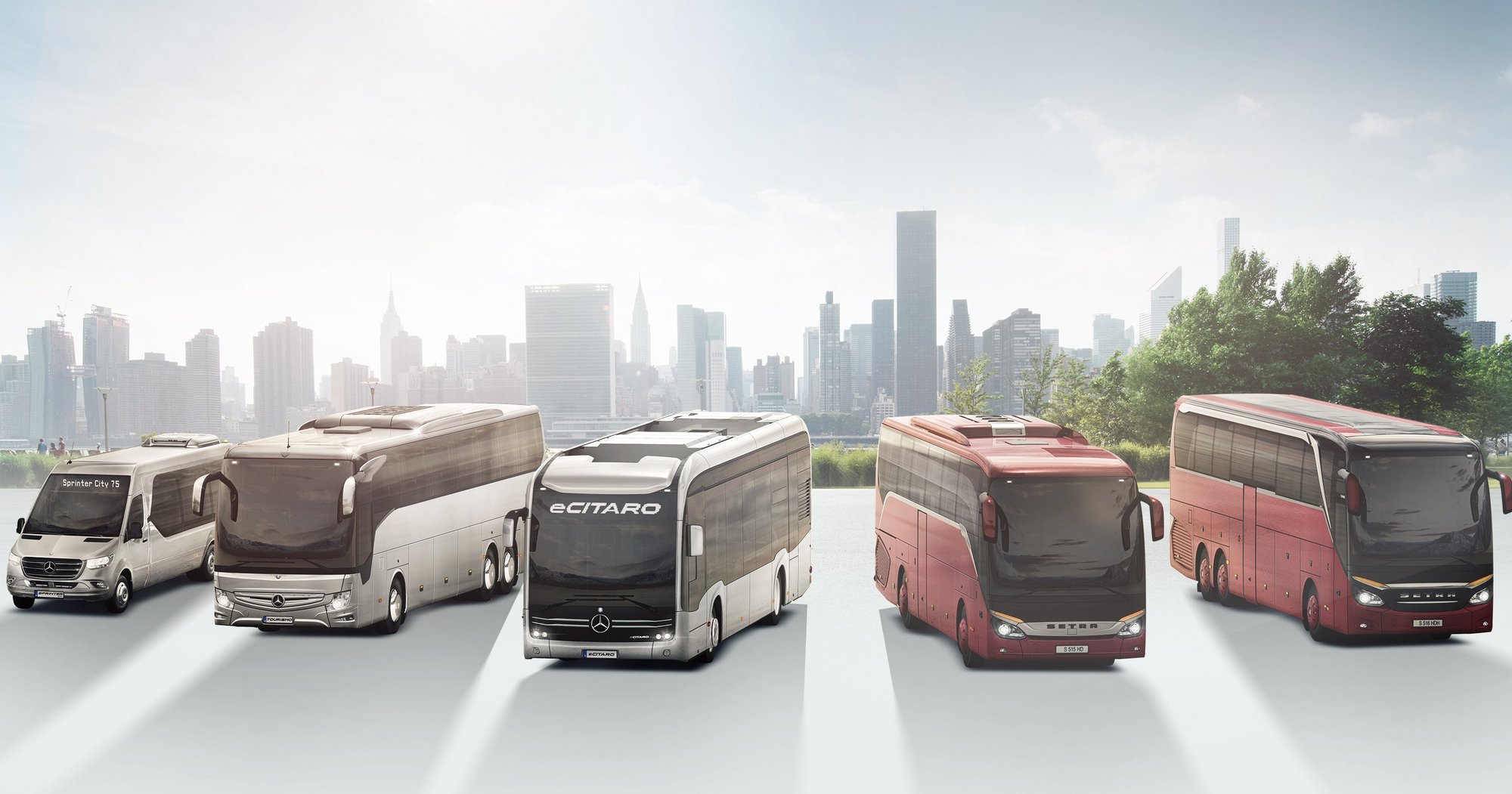 Автобус Mercedes Daimler Benz