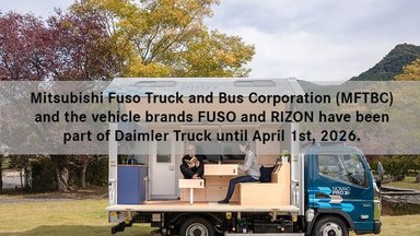 Ein mobiler Arbeitsplatz inmitten der Natur der FUSO NOMADPro  