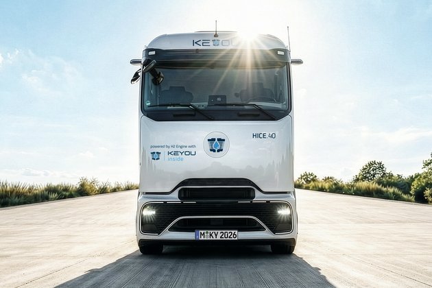 Daimler Truck kooperiert mit KEYOU bei Wasserstoff-Verbrennungstechnologie