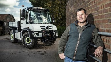 Unimog liefert Milch und Kostenersparnisse