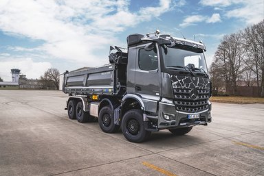 Strictly limited: The Mercedes-Benz Arocs Extent
