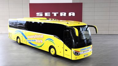 Lambert lässt mit leuchtend gelben Setra die Sonne scheinen