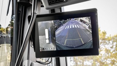 Now bus drivers have the best perspective: camera view with