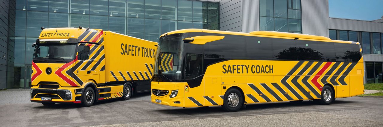 Mercedes-Benz Safety Truck und Safety Coach