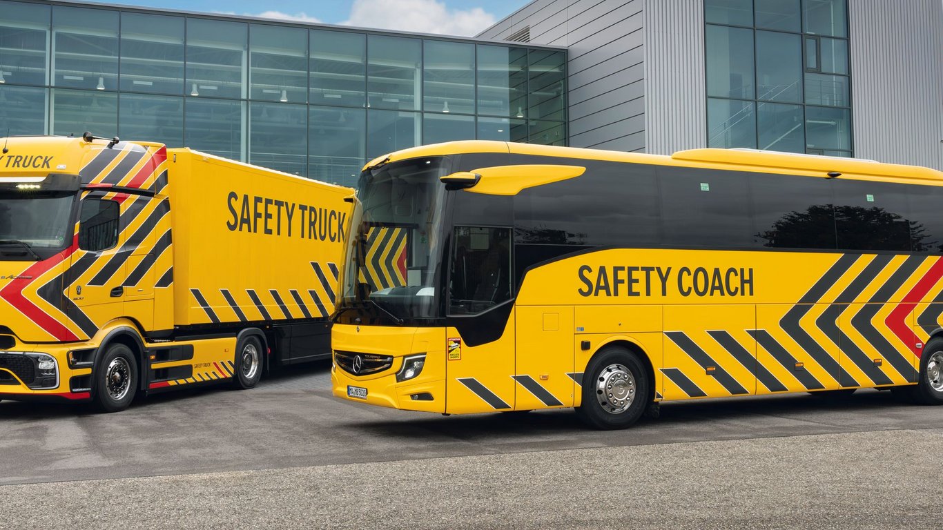 Mercedes-Benz Safety Truck and Safety Coach