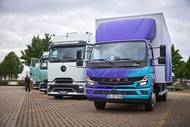 Daimler Truck auf der IAA Transportation 2024 - Driving Experience
