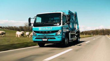 Daimler Truck brand FUSO: eCanter electrifies fleet of Swiss transport and waste disposal company TIT Imhof