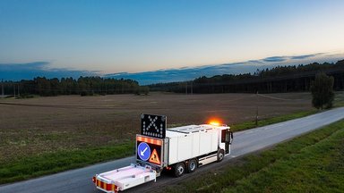 Mercedes-Benz eEconic used for road safety in Stockholm