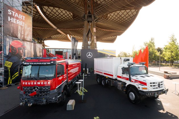 Mercedes-Benz Trucks auf der INTERSCHUTZ 2026: