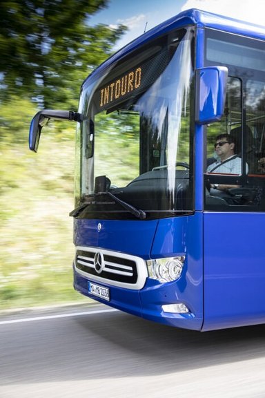 Driving Experience: The new Mercedes-Benz Intouro and Sprinter Minibuses, Ulm/Germany, June 2021