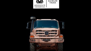 A successful partnership: John Cockerill Defense and Daimler Truck selected to supply 7,000 trucks to the French Army