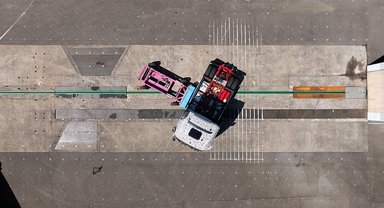 Sicherer unterwegs mit Hochvolt: Hohe passive Sicherheit des Mercedes-Benz eActros 600 in Crash-Tests bestätigt