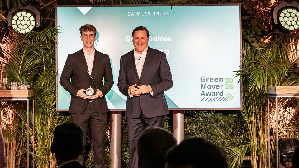 Erster Platz in der Kategorie „Grüne Trainees“: „Umweltkennzahlen-Dashboard“ aus Deutschland