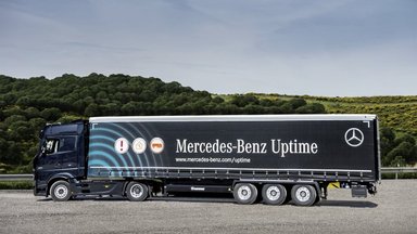 Mercedes-Benz erweitert Uptime um Trailer-Umfänge: Mercedes-Benz Uptime integriert jetzt auch den Trailer