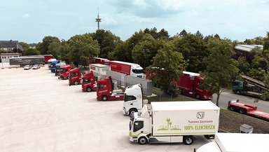 Five Mercedes-Benz eActros 600 in operation, the next five to follow: Nanno Janssen haulage company will only rely on electric trucks in the future