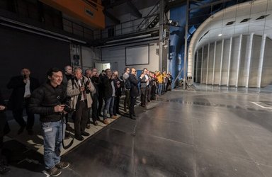 Wind tunnel Daimler AG Untertürkheim