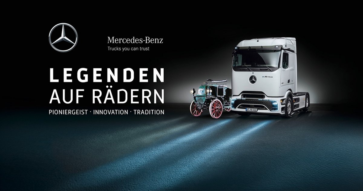 130 Years of Trucks: Special Exhibition “Legends on Wheels” Featuring Mercedes-Benz Trucks Extended at the Technik Museum Speyer