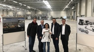 Neue Produktionshalle im Mercedes-Benz Werk Kassel ermöglicht CO2-neutrale Fertigung von Achsgetrieben