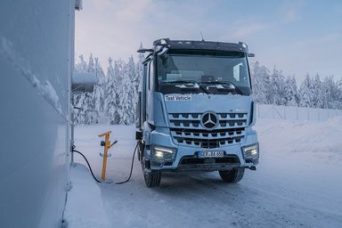 New eArocs 400 proves its capabilities in winter testing at  minus 20 degrees