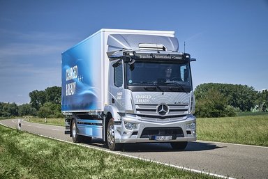 eActros Driving Experience