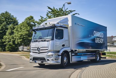 eActros Driving Experience