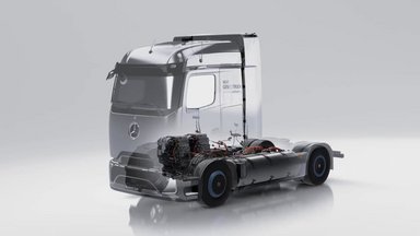 Daimler Truck stellt Mercedes-Benz NextGenH2 Truck vor: Brennstoffzellen-Lkw in Kleinserie für den Kundeneinsatz ab Ende 2026