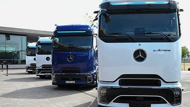 Vollelektrisch zur Molkerei: Erster belgischer Kunde übernimmt den eActros 600 