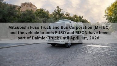 FUSO eCanter räumt auf: 89 batterieelektrische Lkw sammeln Abfall in Athen und Thessaloniki