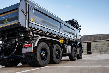 Streng limitiert: der Mercedes-Benz Arocs Extent