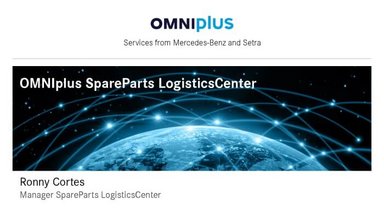 Presentation: SpareParts LogisticsCenter