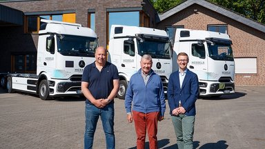 Cleverly clocked in stratified operation: Mercedes-Benz eActros 600 as endurance runner at Wessels Logistik