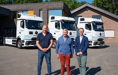 Clever getaktet im Schichtbetrieb: Mercedes-Benz eActros 600 als Ausdauerläufer bei Wessels Logistik
