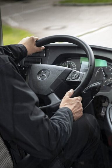 Driving Experience: The new Mercedes-Benz Intouro and Sprinter Minibuses, Ulm/Germany, June 2021