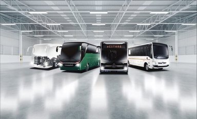 Family Shot Daimler Buses