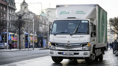 Hello Dublin! Der FUSO eCanter liefert Post in Irland