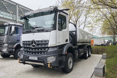 Daimler commercial vehicles at the Bauma trade fair from 8 – 14 April 2019 in Munich