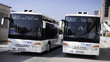 Setra-Einsatz am Frankfurter Flughafen