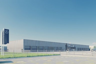 New construction at a proven location: Daimler Truck invests in a modern commercial vehicle center in Koblenz