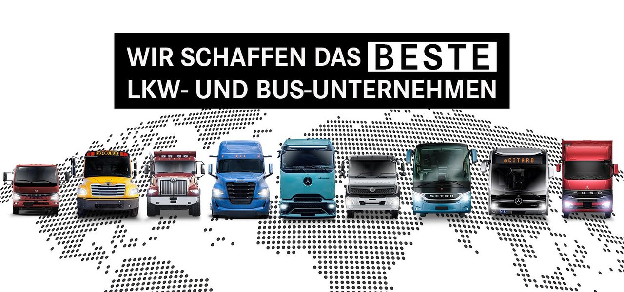 Family Shot - Daimler Truck Strategie: Wir schaffen das beste Lkw- und Bus-Unternehmen
