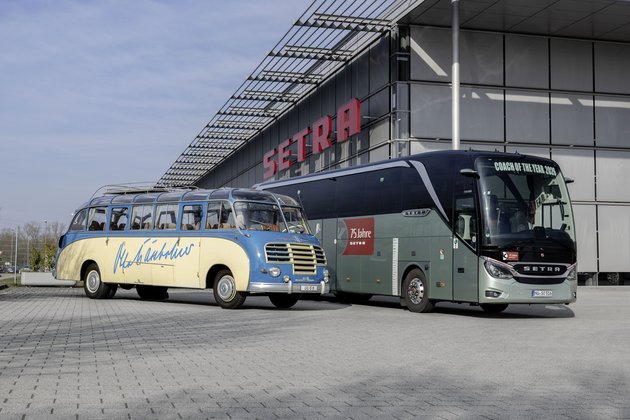 Setra - seit 75 Jahren auf der Erfolgsspur