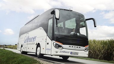 Setra: Dreimal 4-Sterne für Geldhauser 