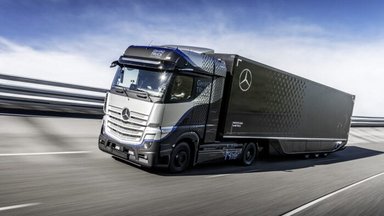 Daimler Trucks startet intensive Tests seines Brennstoffzellen-Lkw