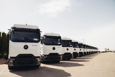 43-fache Power: A.M.A. aus Spanien setzt auf den neuen Mercedes-Benz Actros L ProCabin