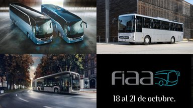 EvoBus Ibérica in the International Bus and Coach Fair - FIAA in Madrid