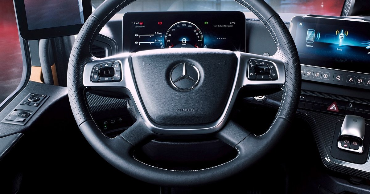 From a coach box to a high-tech cockpit: how the truck driver's ...