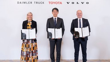 Toyota beabsichtigt Einstieg bei Brennstoffzellen-Joint-Venture cellcentric als gleichberechtigter Anteilseigner neben Daimler Truck und der Volvo Group