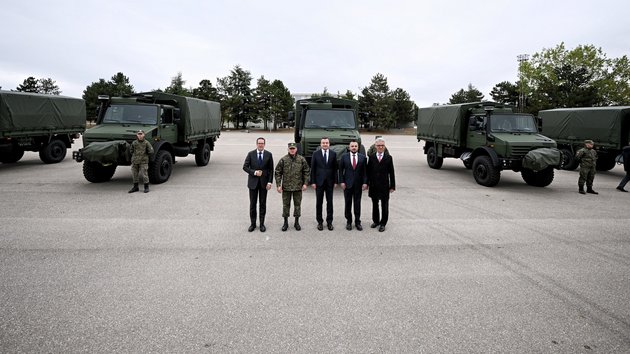 Daimler Truck Defence Delivers First Twelve Mercedes-Benz Unimog Vehicles to the Kosovo Security Force