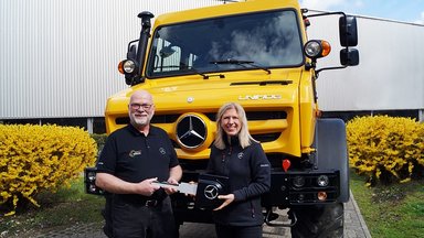 Hochgeländegängiger Familienzuwachs für den Unimog-Club Gaggenau e.V.