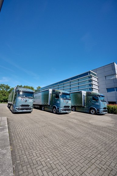 eActros 600 Driving Experience - Event Pictures